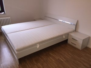 Bett Aufbau
